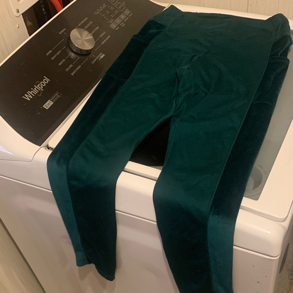 Victoria secret pink green active leggings